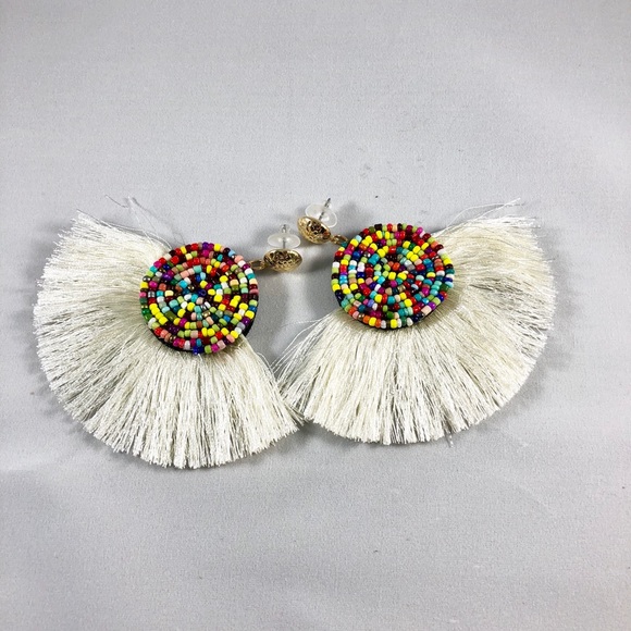 Jewelry - Tassel Statement Earrings